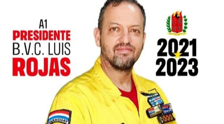 Luis Rojas, extitular de la Secretaría Nacional Antidrogas (Senad), resultó ganador en los sufragios del cuerpo amarillo, desplazando de esa manera al clan Valdez tras años de presidencia. Foto: Gentileza.