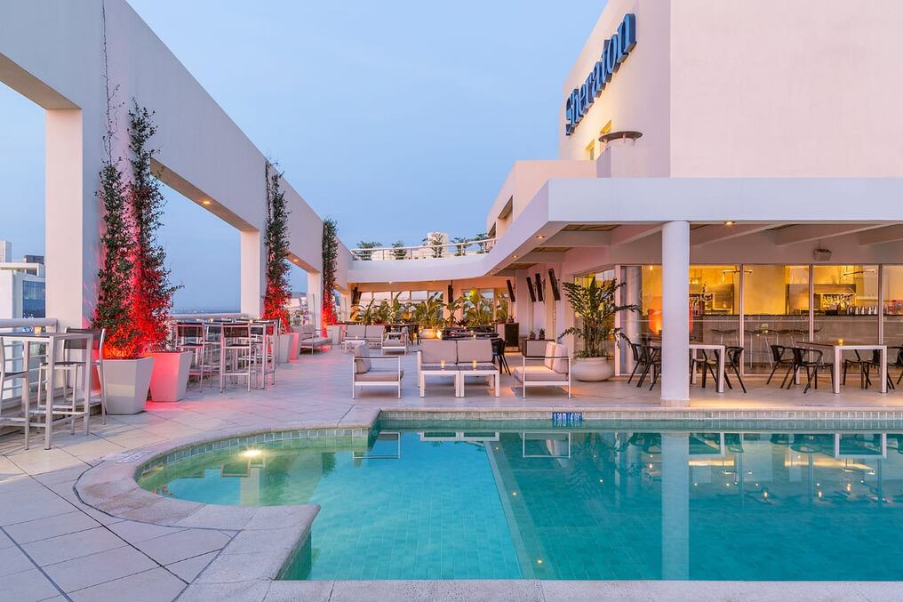 Sheraton Asunción Hotel fue el primer 5 estrellas de cadena internacional en llegar a Paraguay en el 2004, convirtiéndose en la opción preferida por los viajeros. Foto: Gentileza.