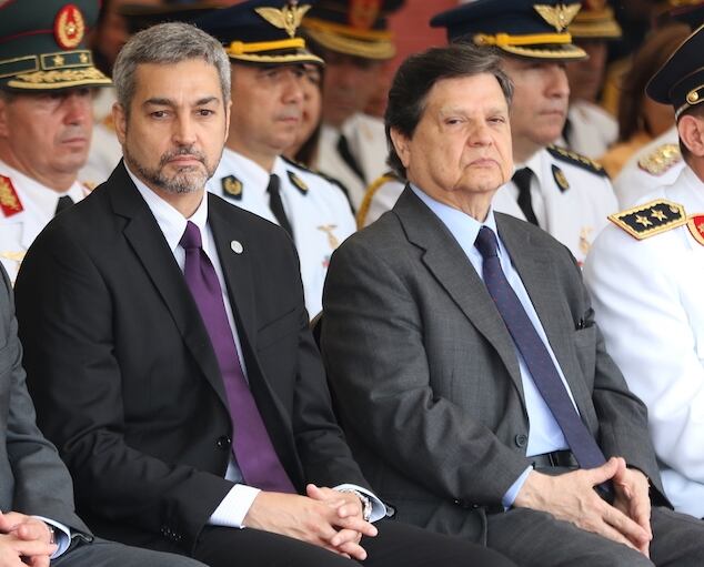 El presidente de la República Mario Abdo Benítez estará acompañado por el Canciller, Euclides Acevedo. Foto: Archivo/Christian Meza.