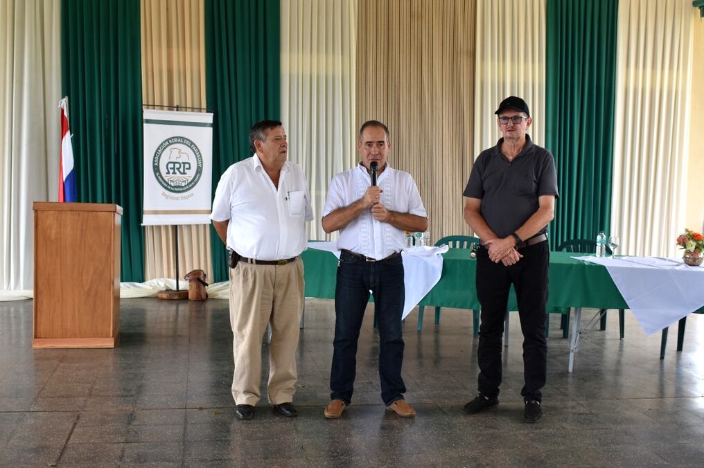 “Somos gente que trabajamos día y noche, no paramos ni en la pandemia y tenemos muchas expectativas”, destacó el titular de la institución. Foto: Gentileza.