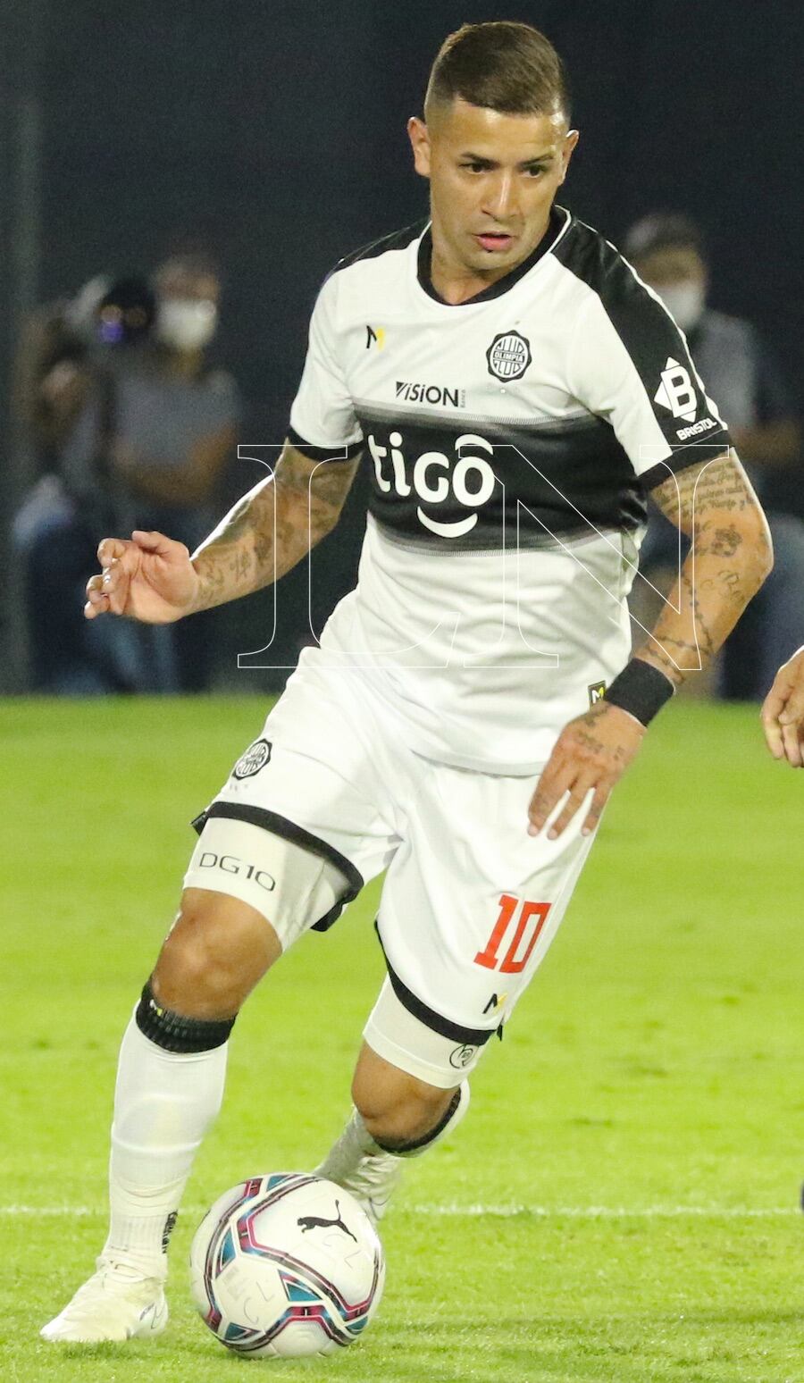 Derlis González, delantero de Olimpia.FOTO:NÉSTOR SOTO