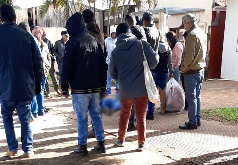 El agente policial cayó muerto tras recibir varios impactos de bala; sospechan que se trataría de un ajuste de cuentas. Foto: Gentileza.