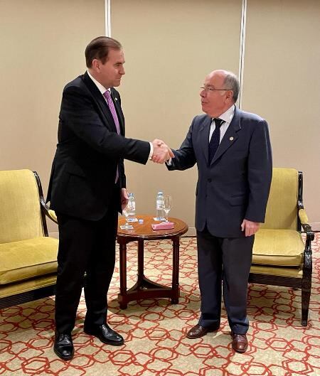 La visita oficial está prevista para el 9 de marzo, esta será la primera vez que el canciller brasileño visitará Paraguay, luego de asumir el cargo, tras la toma de posesión y el cambio de gobierno de Brasil, bajo la presidencia de Inácio Lula da Silva. Foto: MRE.