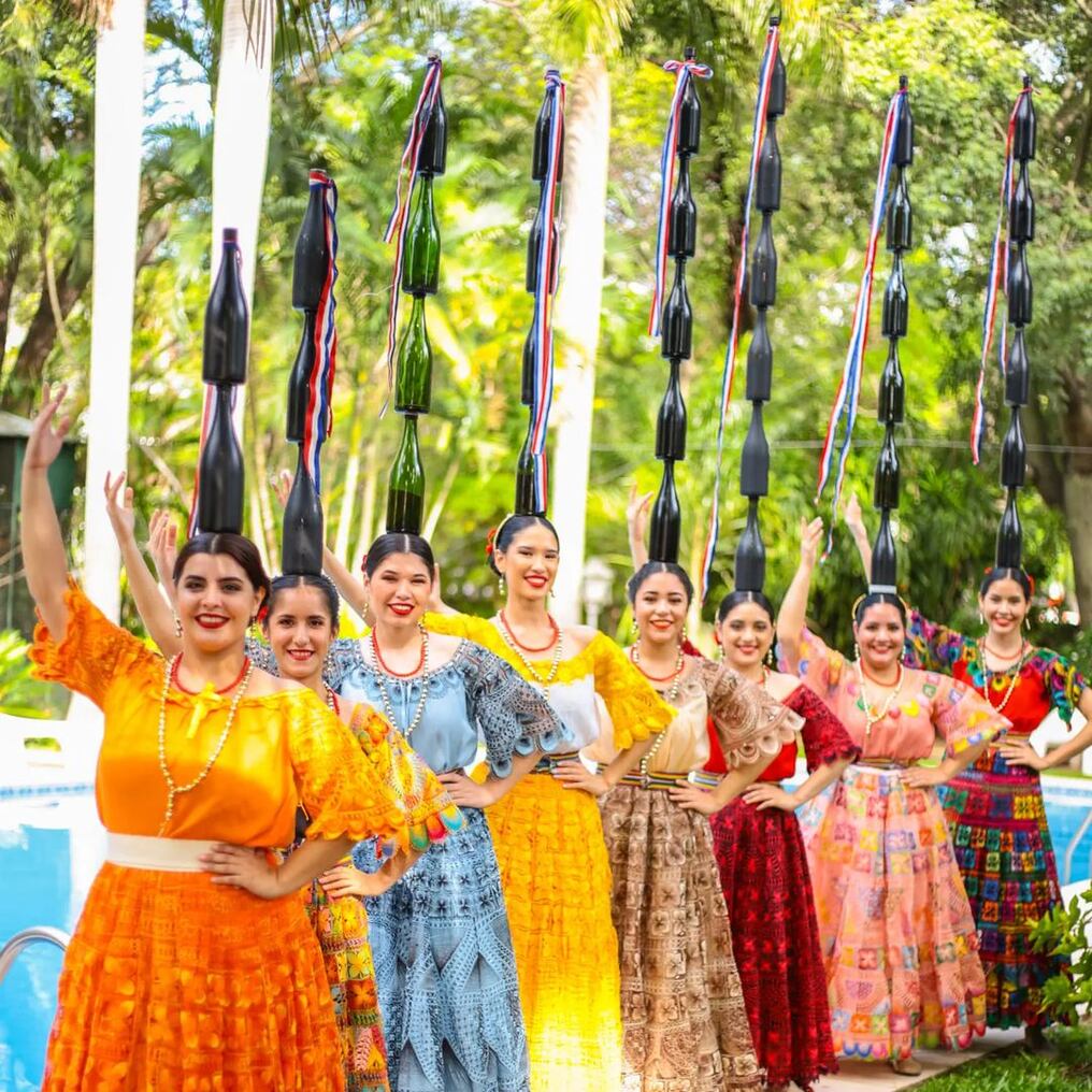 El elenco Origen Guaraní organiza el festival internacional "El folclore nos une". Foto: Gentileza.