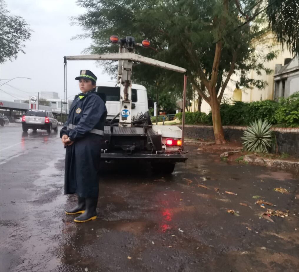 Recordaron que el servicio de grúa es gratuito y facilitaron los números habilitados para que la gente pueda contactar. Foto: Gentileza.