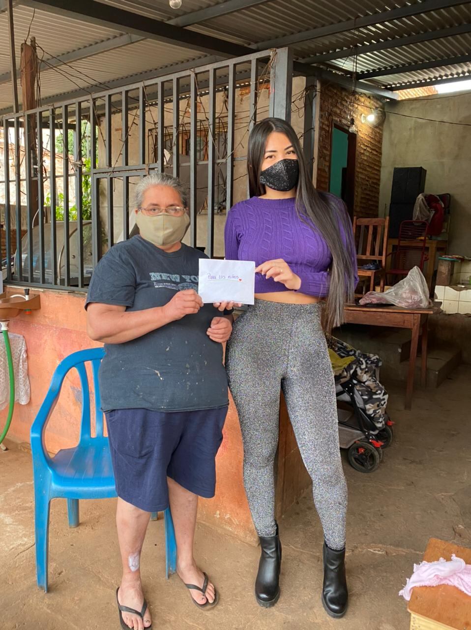 Laurys Dyva ya se encuentra en pleno preparativo para el 16 de agosto, fecha en la que se conmemora el Día del Niño en Paraguay. Foto: Gentileza.