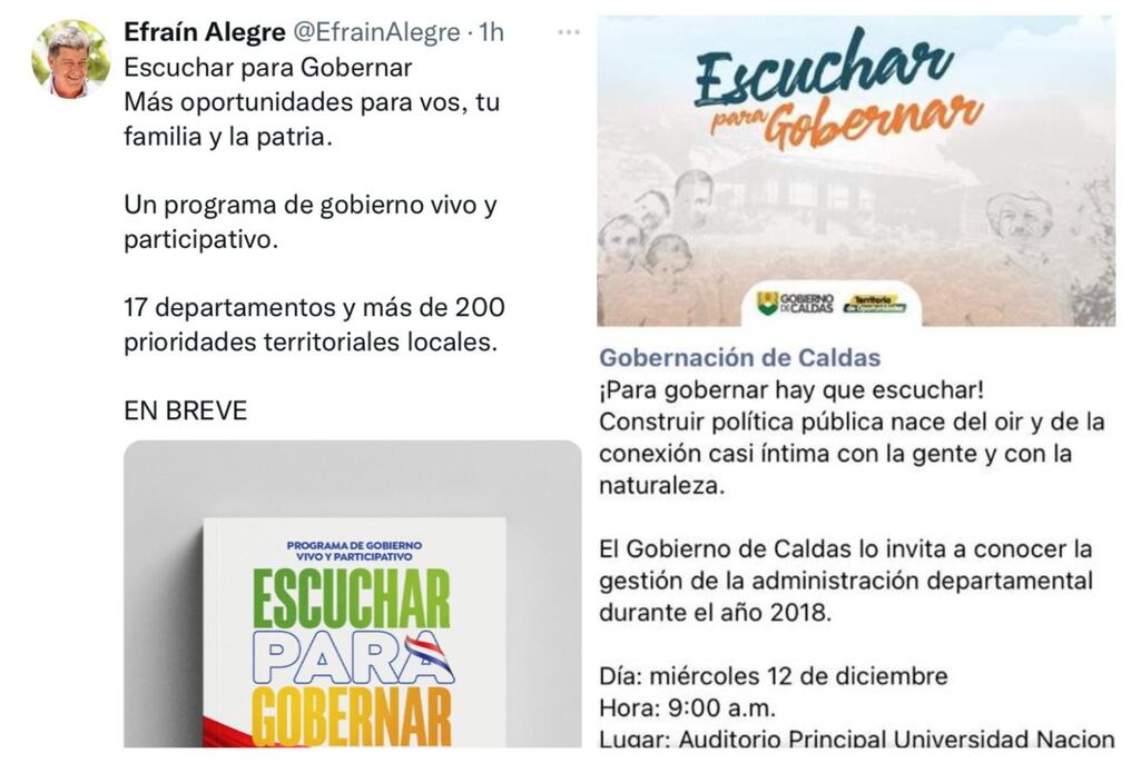 A través de su asesor Antonio Sola, Efraín Alegre busca lograr alguna diferencia electoral para el 30 de abril, replicando campañas políticas de candidatos extranjeros. Foto: Archivo.