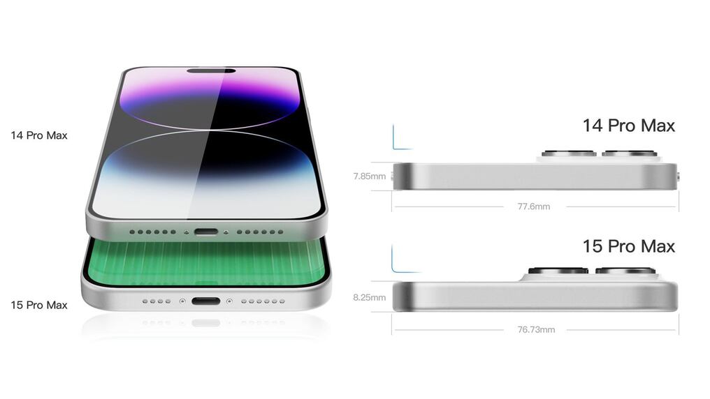 iPhone 15 de 6,7 pulgadas pasará a llamarse Ultra en lugar de "Pro". Foto: Gentileza
