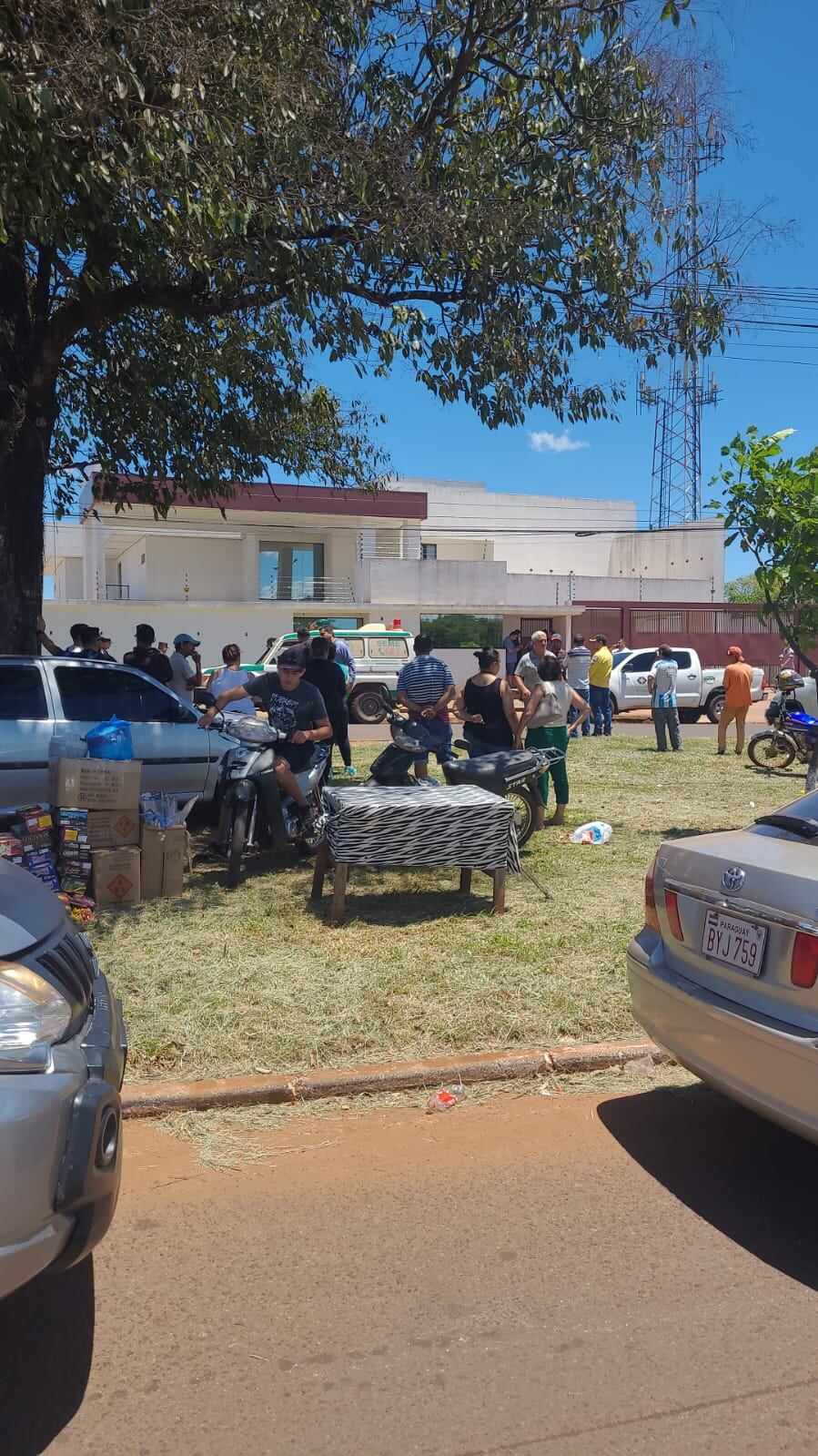 Uno de los policías de nombre Esteban Cañete falleció en el cruce de disparos contra un grupo de cinco o seis criminales. Foto; Gentileza.