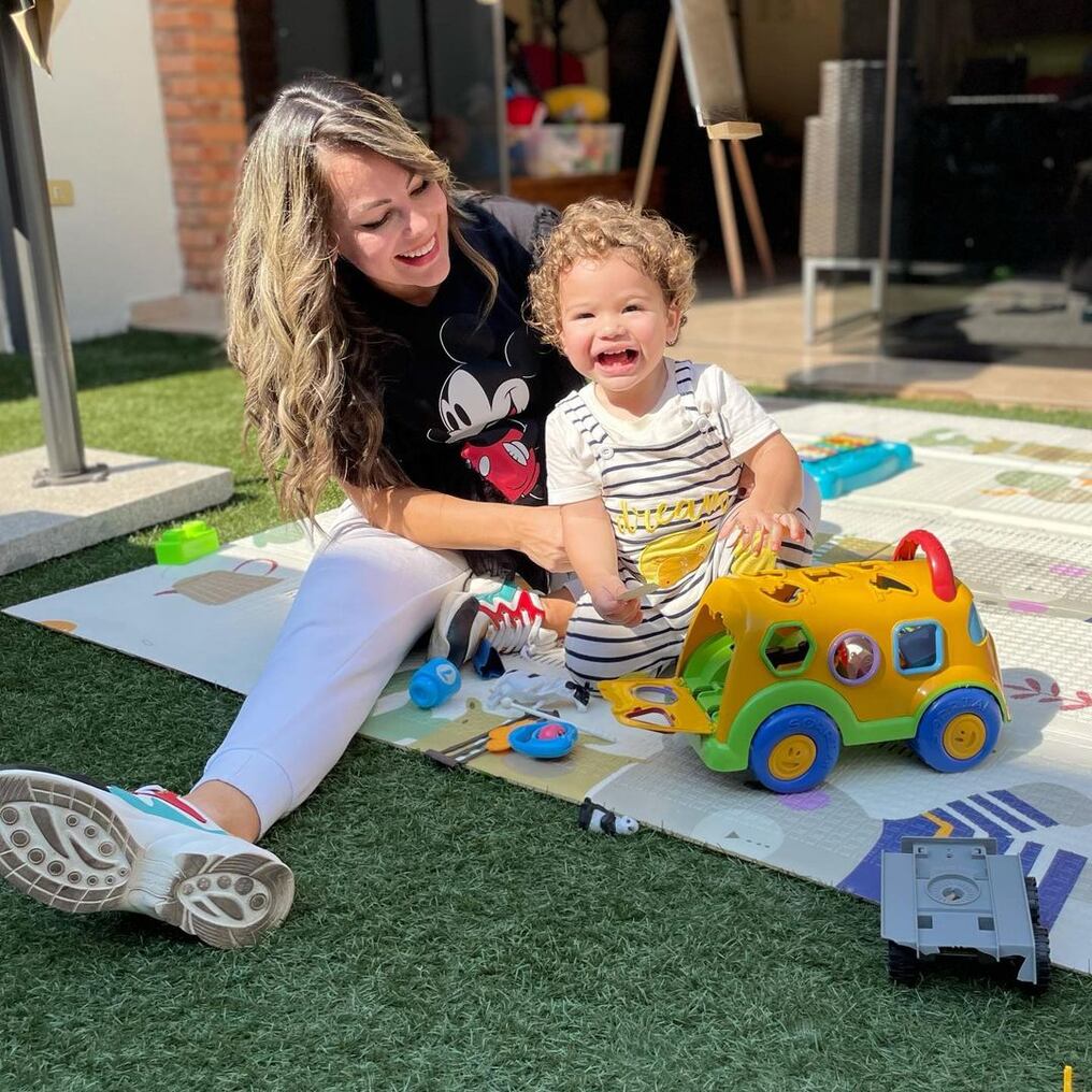 Bautista es el primer hijo de Magalí y Patricio. Foto: Gentileza.