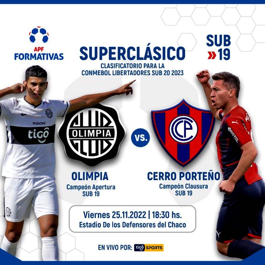Cerro y Olimpia definen al campeón absoluto 2022.FOTO:GENTILEZA