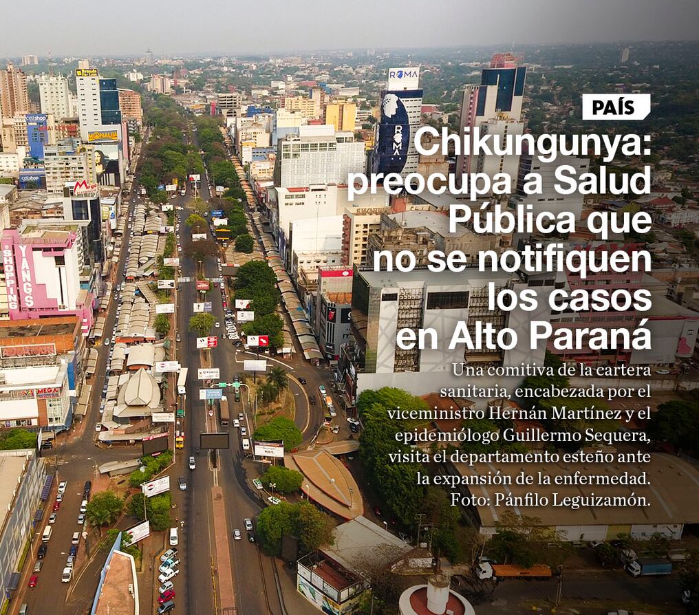 Chikungunya: preocupa a Salud Pública que no se notifiquen los casos en Alto Paraná