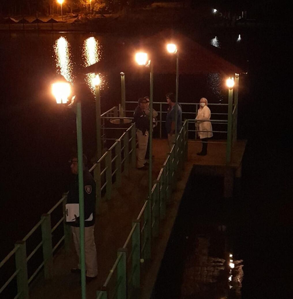 La diligencia se realizó por la noche de este miércoles pasado y la madrugada de este jueves con el fin de recabar pruebas para la investigación Foto: Gentileza.