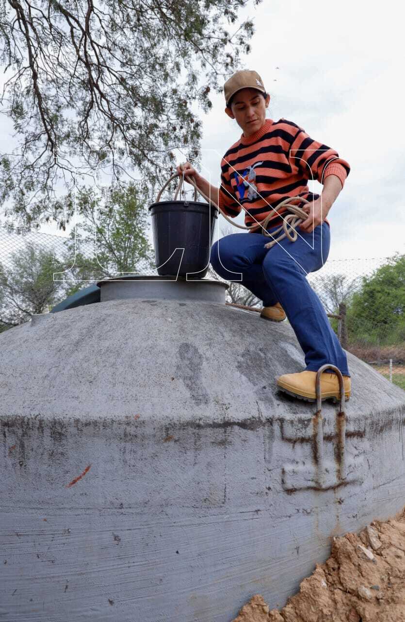 Los reservorios instalados por la Secretaría de Emergencia Nacional (SEN) son considerados como la salida más rápida a la falta de agua. Foto: Christian Meza. 