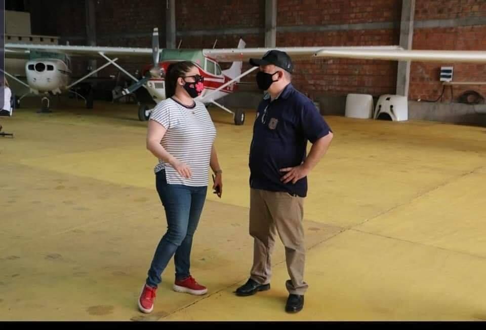 El piloto del helicóptero declaró el ingreso de la aeronave durante solo 8 días, en marzo del 2019. Sin embargo, el vehículo seguía en territorio nacional hasta la fecha. Foto: Gentileza.