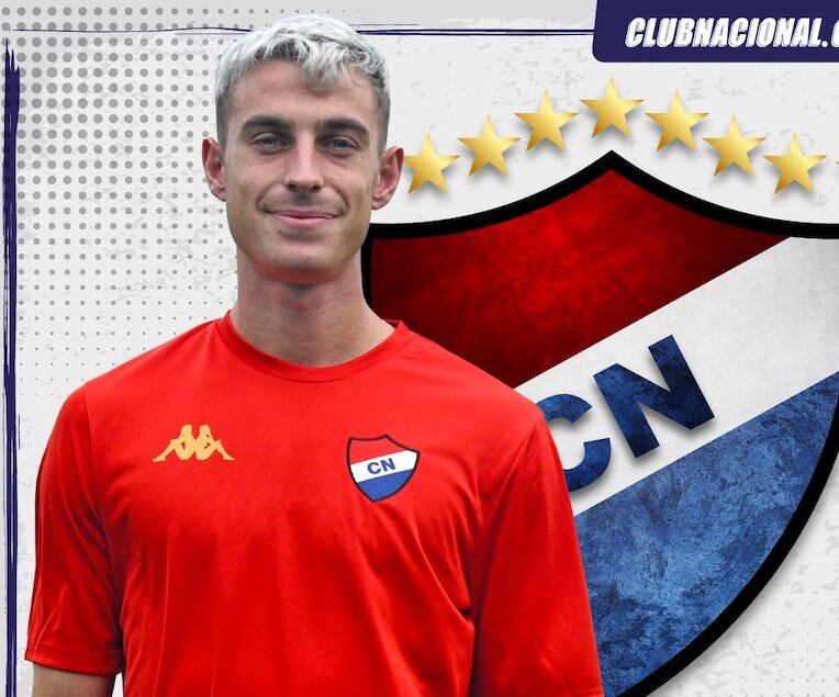 Juan Fernando Alfaro es otro refuerzo de la Academia.FOTO:@CLUBNACIONALPY