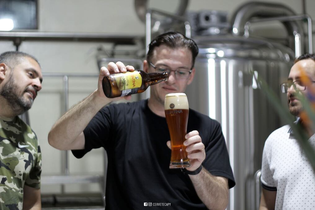 Trentina se encuentra en la localidad de Santa Rita y es una de las cervezas artesanales mas requeridas. Foto: Gentileza.