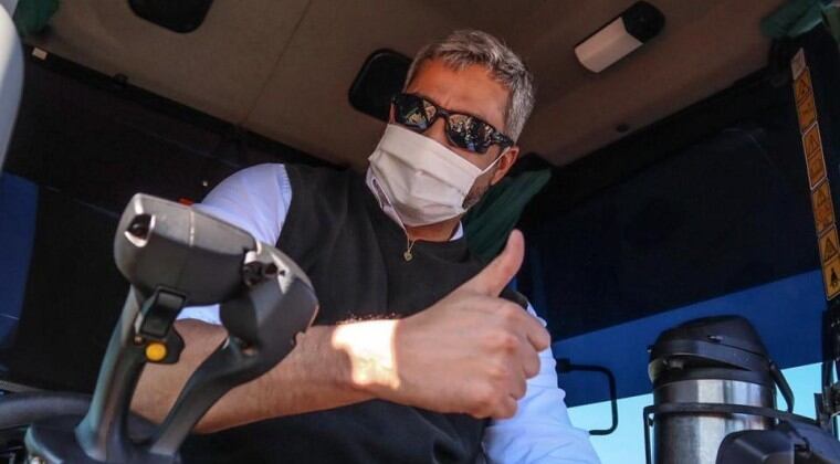 Mario Abdo dice que seguirá trabajando, pero las críticas hacia su gobierno son cada vez más fuertes. Foto: Gentileza.