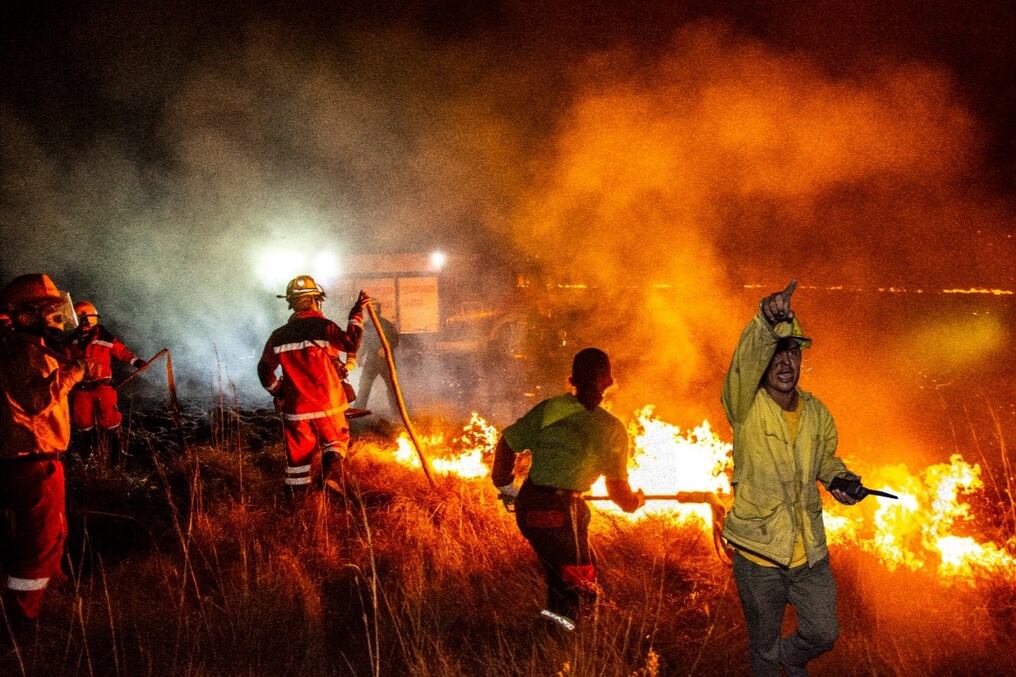 Ante la incertidumbre que genera la falta de lluvias en los próximos días, desde el Cuerpo de Bomberos Voluntarios del Paraguay hacen un llamado y pedido unánime a la ciudadanía en general para que deje de quemar o iniciar fuego. Foto: Gentileza.