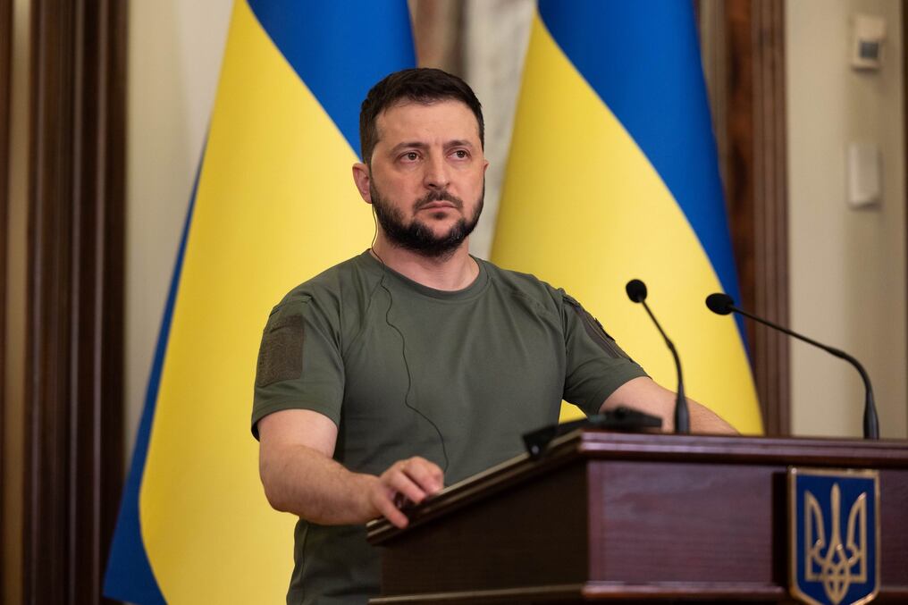 Volodimir Zelenski, presidente de Ucrania. Foto: Europa Press.