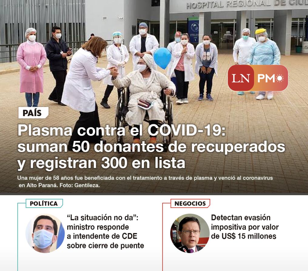 LN PM: Las noticias más relevantes de la siesta del 27 de agosto