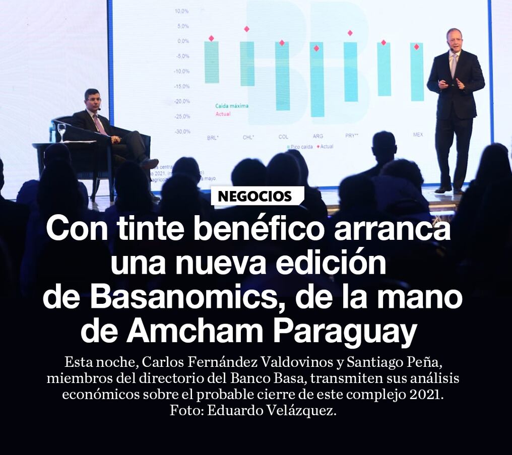 Con tinte benéfico arranca una nueva edición de Basanomics, de la mano de Amcham Paraguay 