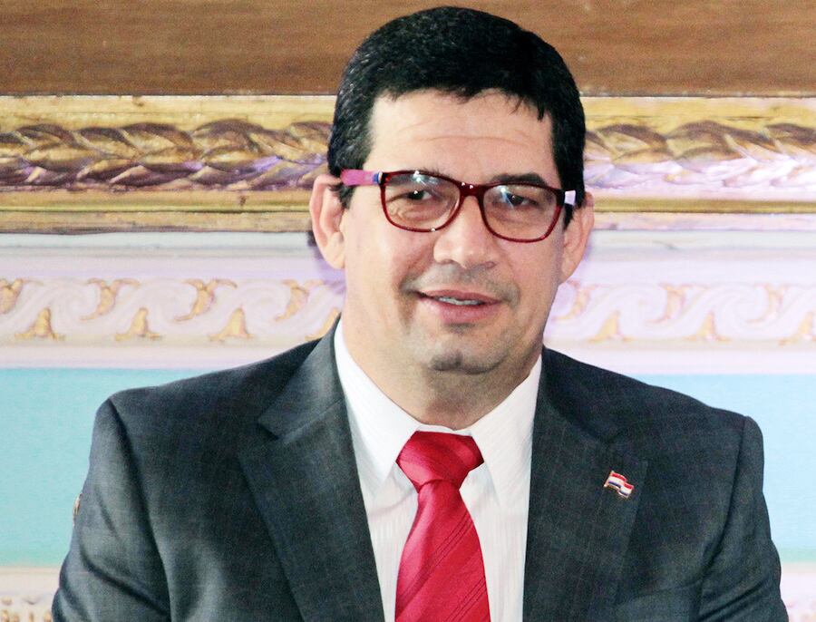 El vicepresidente de la República Hugo Velázquez considera que la unidad partidaria permitirá dar un gran paso hacia un diálogo nacional que logrará enfrentar la pospandemia del COVID-19. Foto: Archivo.