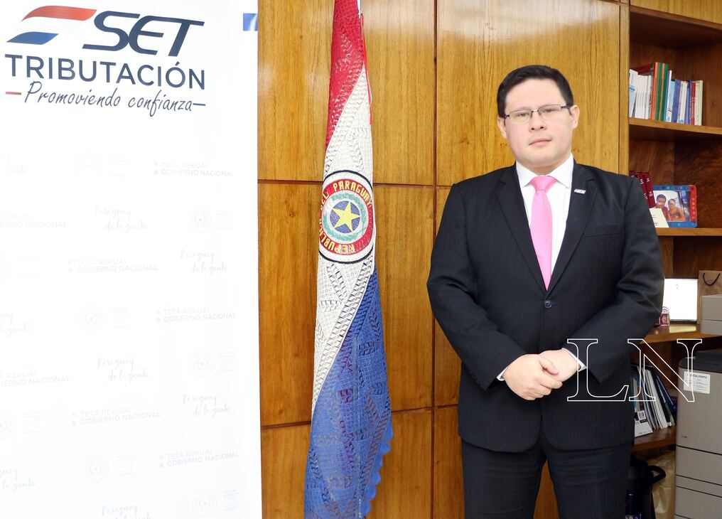 El titular de la SET, Óscar Orué, adelantó que hay un repunte en las recaudaciones en comparación a marzo del año pasado. Foto: Archivo/Nadia Monges.