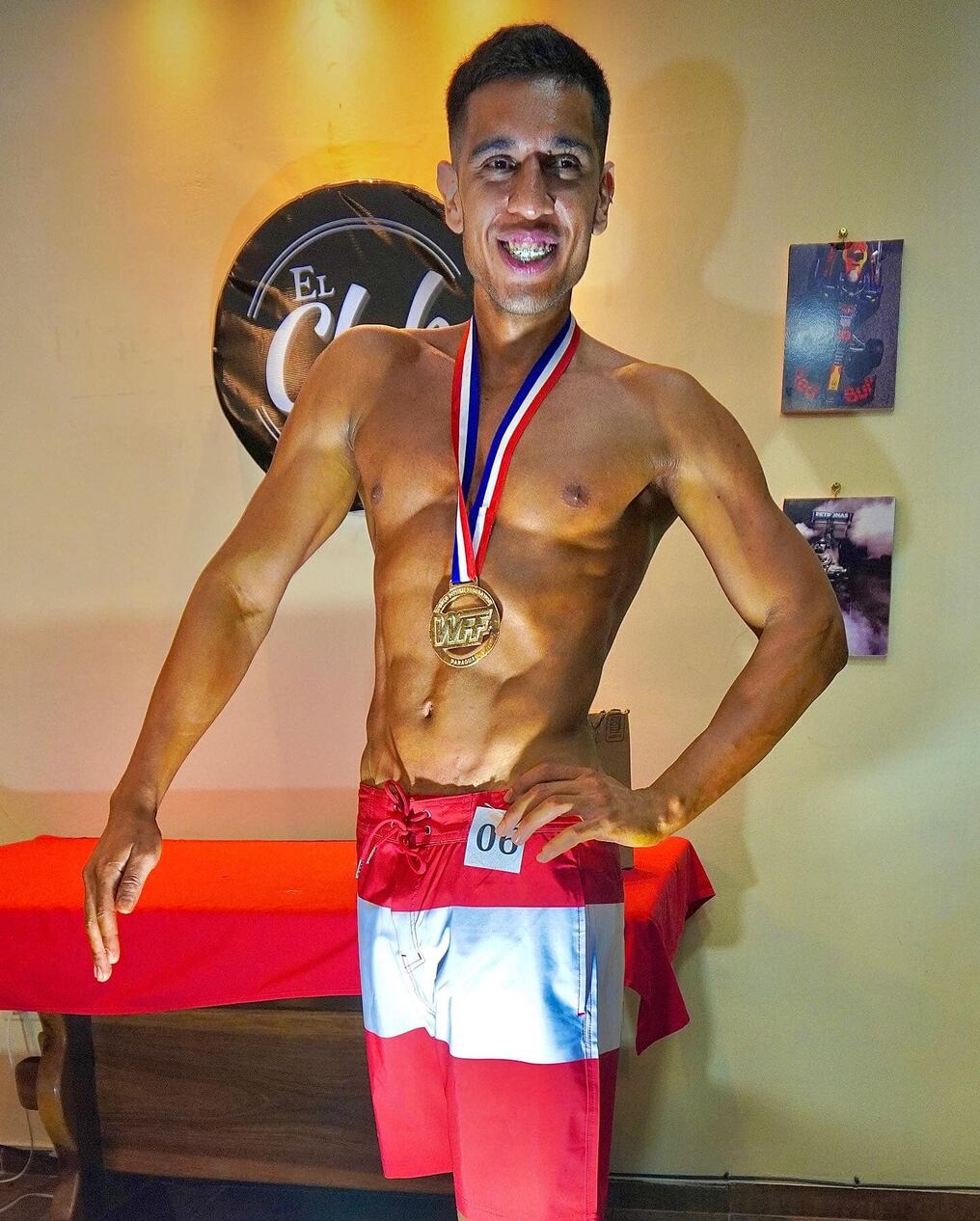 Objetivo logrado por  Lucas Renatto, con mucho esfuerzo, disciplina y perseverancia. Foto: Gentileza.