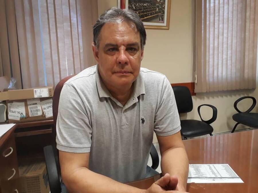 El senador del Frente Guasu Hugo Richer consideró que sí están dadas las condiciones en Paraguay para que "los proyectos progresistas de izquierda sean parte –como ahora– de una concertación". Foto: Gentileza.