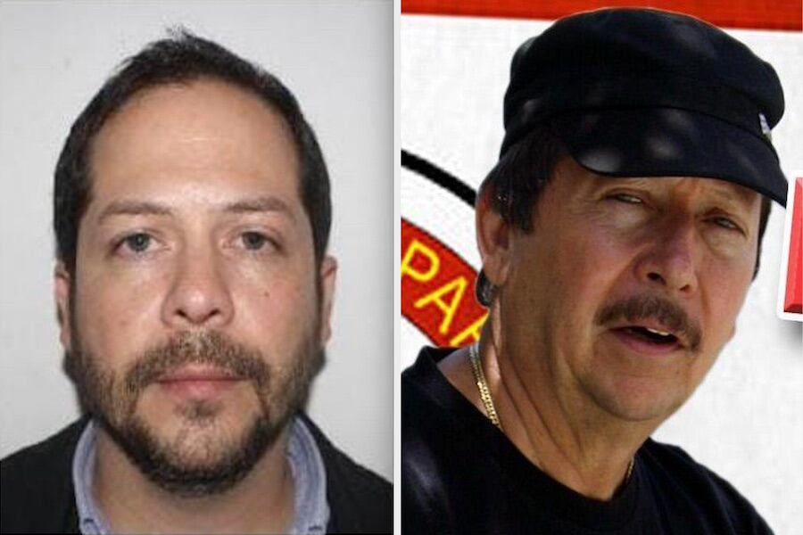 Maximiliano Morel, represen­tante de Go Paraguay y Carlos Morel Martínez, director de Conatel.