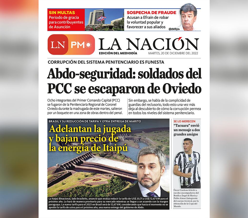 LN PM: edición mediodía del 20 de diciembre 