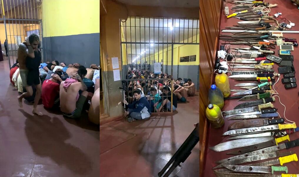El ministro de Justicia, Daniel Benítez, compartió un llamativo video del procedimiento, editado y musicalizado con rock. Foto: Captura de video/@danibenitezro