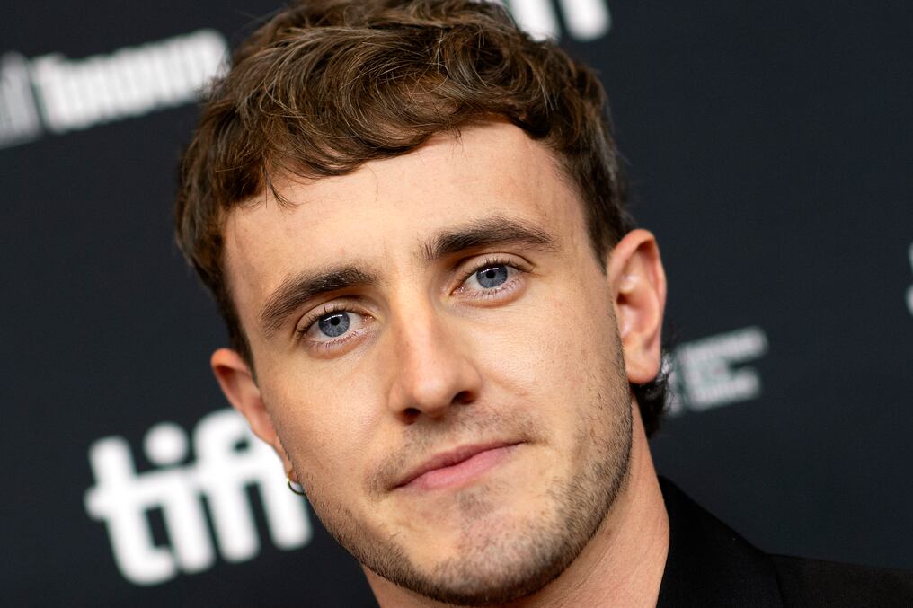 El actor irlandés de 26 años, protagonista de “Aftersun” y de la serie “Normal People”, fue elegido para protagonizar la segunda parte del éxito del 2000. Foto: AFP.