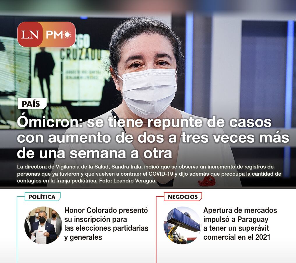 LN PM: Las noticias más relevantes de la siesta del 14 de enero 