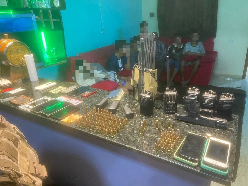 Uno de los brasileños detenidos es considerado como uno de los mayores proveedores de armas y drogas del Comando Vermelho. Foto: Gentileza.