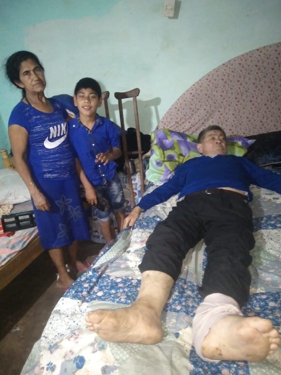 La mujer fue víctima de engaños ya que tenía en su contra una demanda de desalojo, pero lo único que consiguió fueron deudas y que su propiedad sigue sin ser de la familia. Foto: Gentileza.