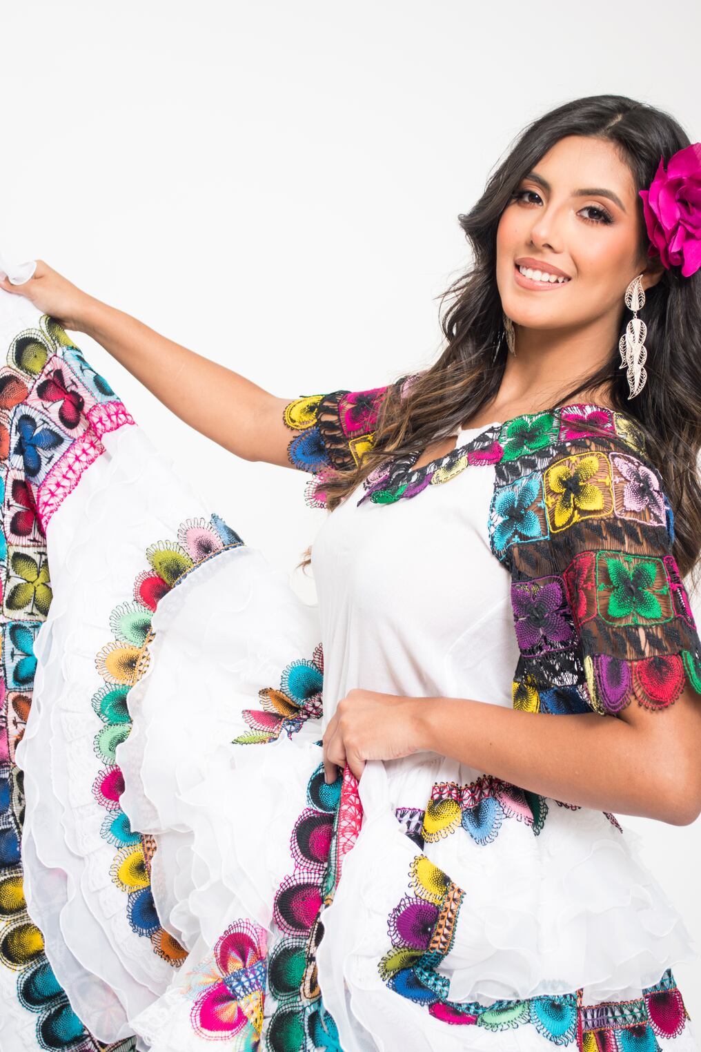 La bellísima joven paraguaya de 23 años fue coronada como "Dreamgirl of the year international 2021/22”, que en español significa chica soñada del año internacional. Foto: Gentileza.