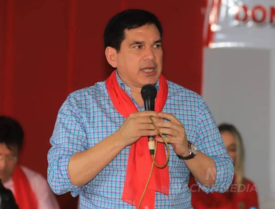 Juan Carlos Baruja, precandidato a la Cámara de Senadores, indicó que en las próximas internas se disputan dos modelos de gestión. Foto: Jorge Romero.