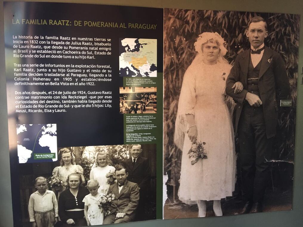 En el museo se encontrarán las fotos originales del Sr. Lauro Raatz junto con su esposa e hijas. Foto: Gentileza.