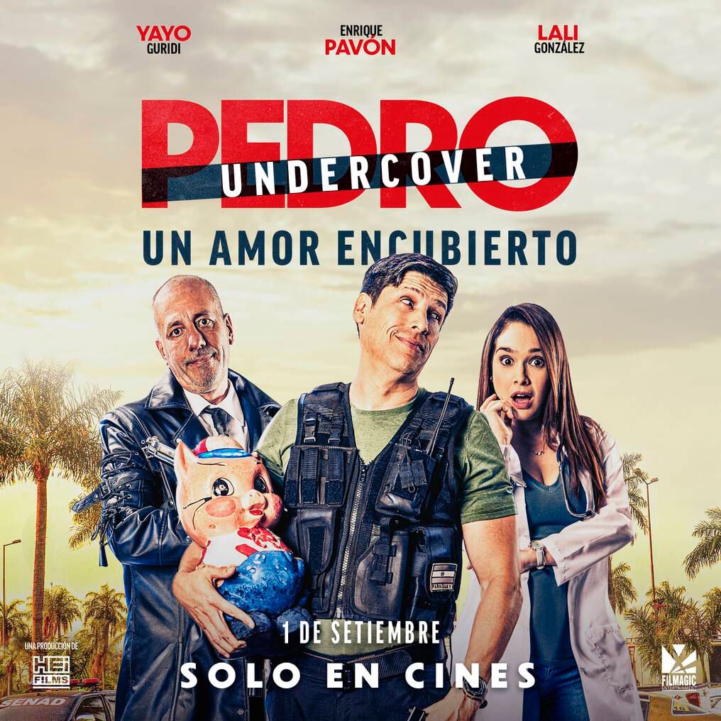 “Pedro Undercover: Un amor encubierto” llegará a las salas de cine el 1 de setiembre. Se trata de la cuarta propuesta de HEi Films, una producción 100% nacional. (foto: HEI FILMS)