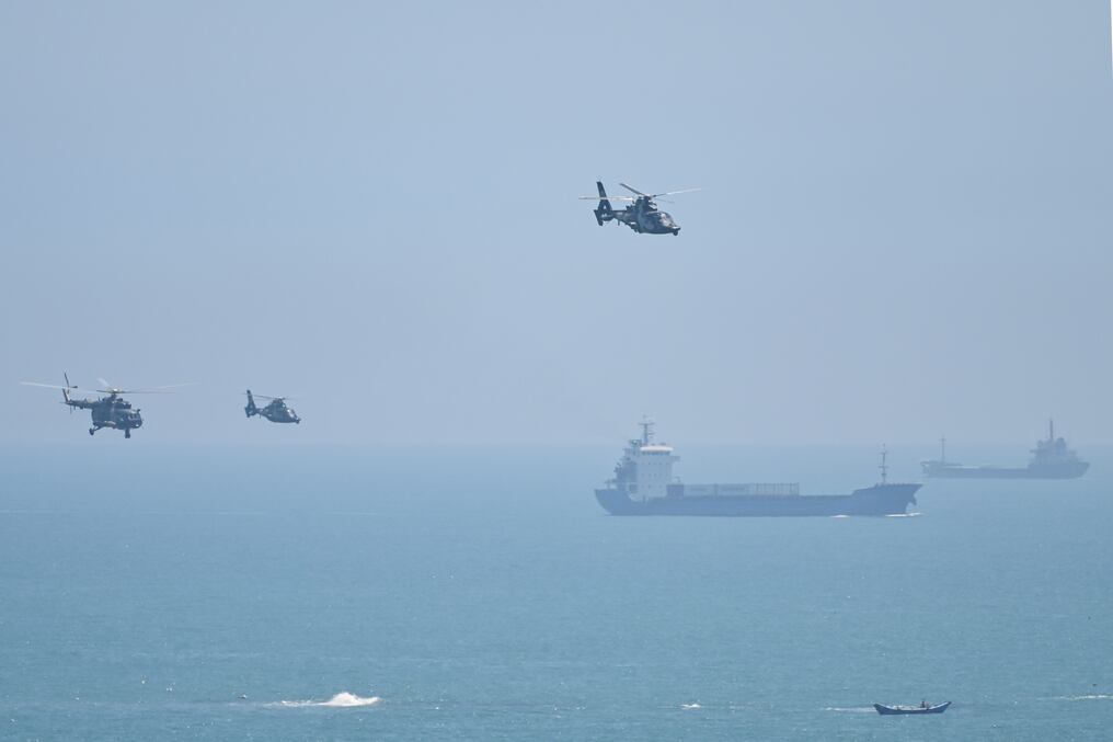 Los ejercicios militares de China en torno a la isla son una respuesta a la visita que realizó a Taiwán el martes y el miércoles la presidenta de la Cámara de Representantes de Estados Unidos, Nancy Pelosi. Foto: AFP.