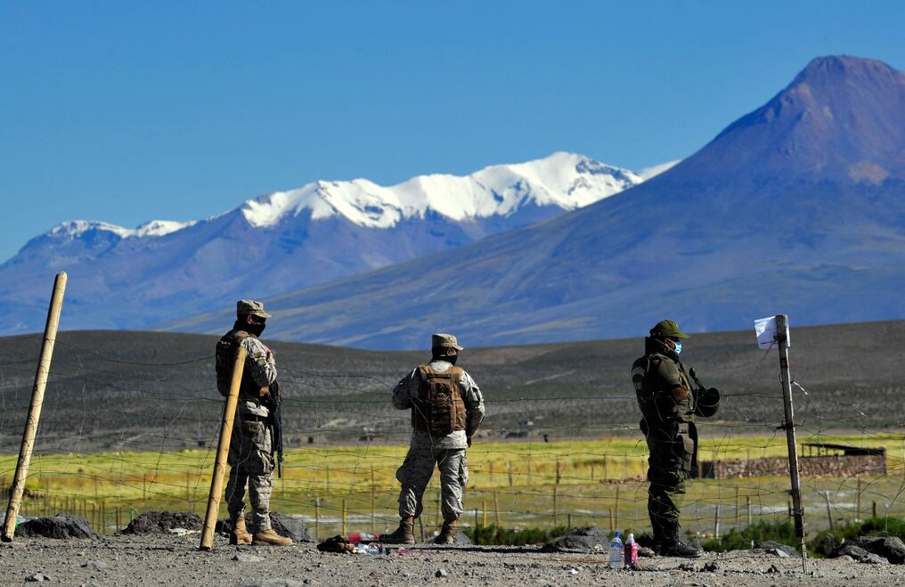 El despliegue tiene una duración prevista de 90 días y se realizará desde el próximo lunes en las regiones de Arica y Parinacota, Tarapacá y Antofagasta. Foto: AFP.