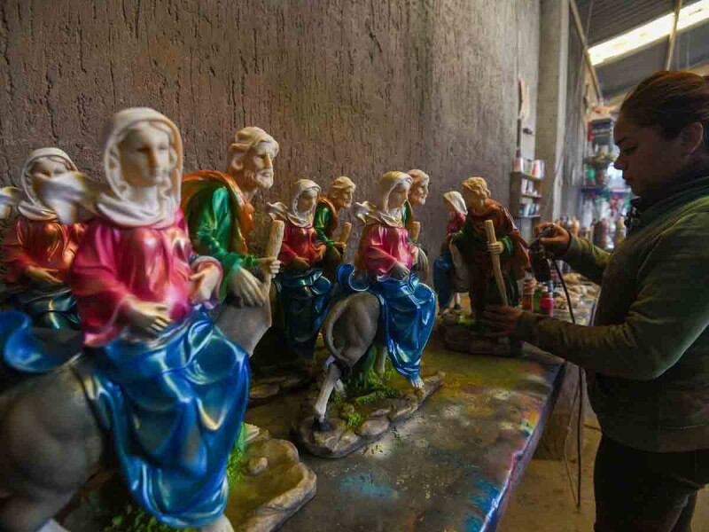 Pesebre en espacios públicos de México. Foto: Gentileza.
