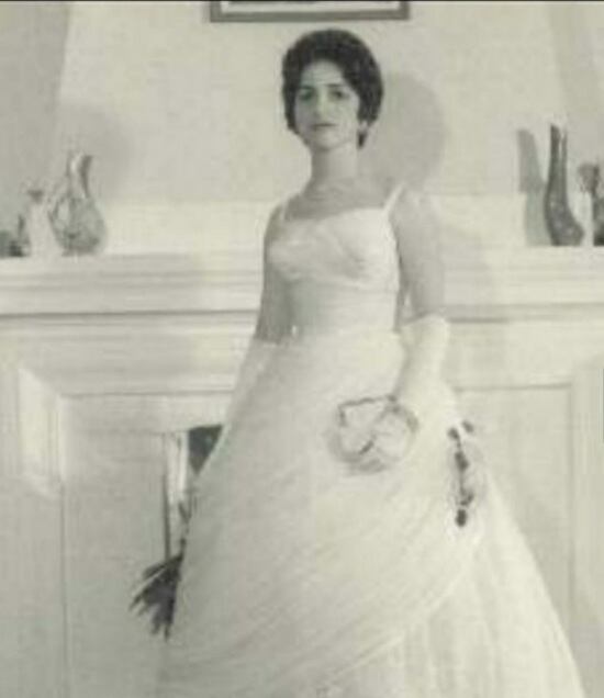 Juanita Berthomier. Debut del Club Centenario. Asunción, 1960.