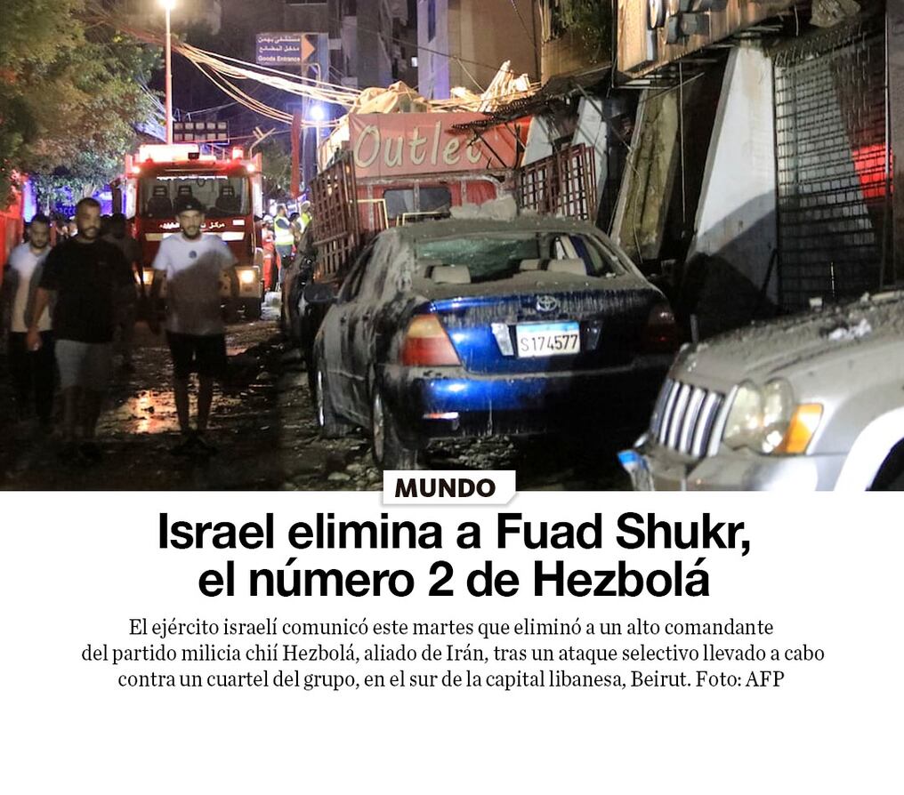 Israel elimina a Fuad Shukr, el número 2 de Hezbolá 