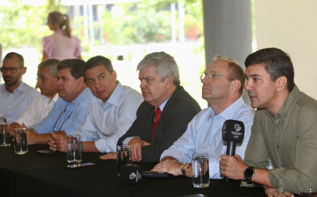 El presidente del COP remarcó que en la reunión estuvieron presentes referentes de distintas federaciones y con diferentes tendencias políticas. Foto: Gentileza.