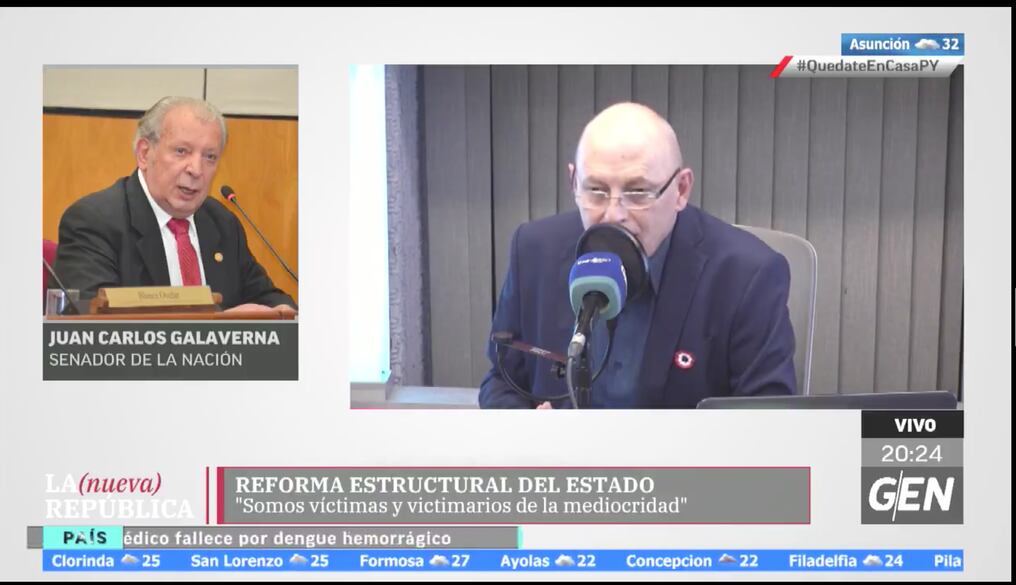 Este tema fue abordado en la nueva propuesta informativa de GEN “La nueva República”. Foto: Captura de pantalla.