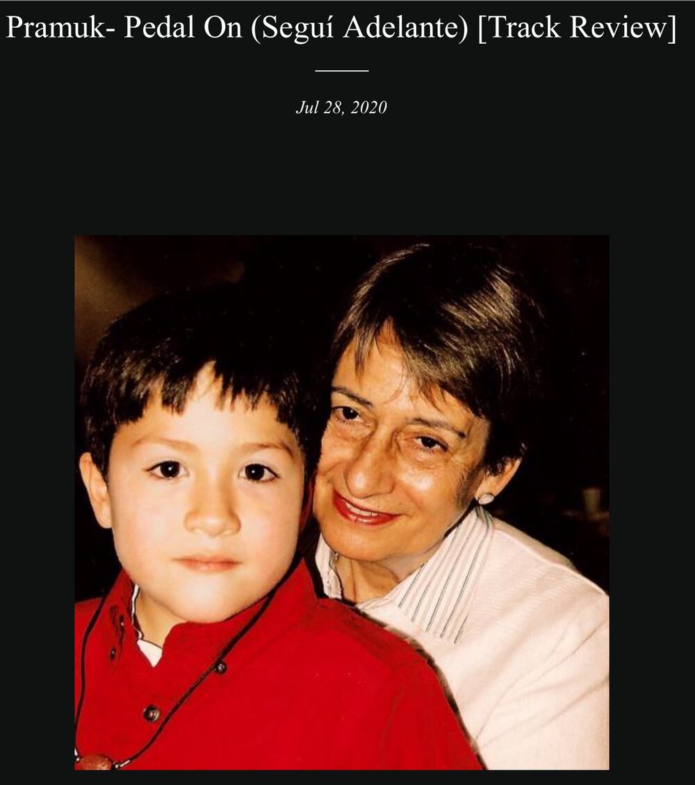 Su abuela le preguntó qué quería hacer cuando fuera mayor y le habló sobre la importancia de cuidar a quienes nos aman. Así nació "Pedal on". Foto: Gentileza.