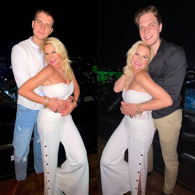 Hoy es un día de pura celebración para la ex top model paraguaya debido a que sus hijos Iván y Axel Cáceres Prayones están de cumpleaños. Foto: Gentileza.